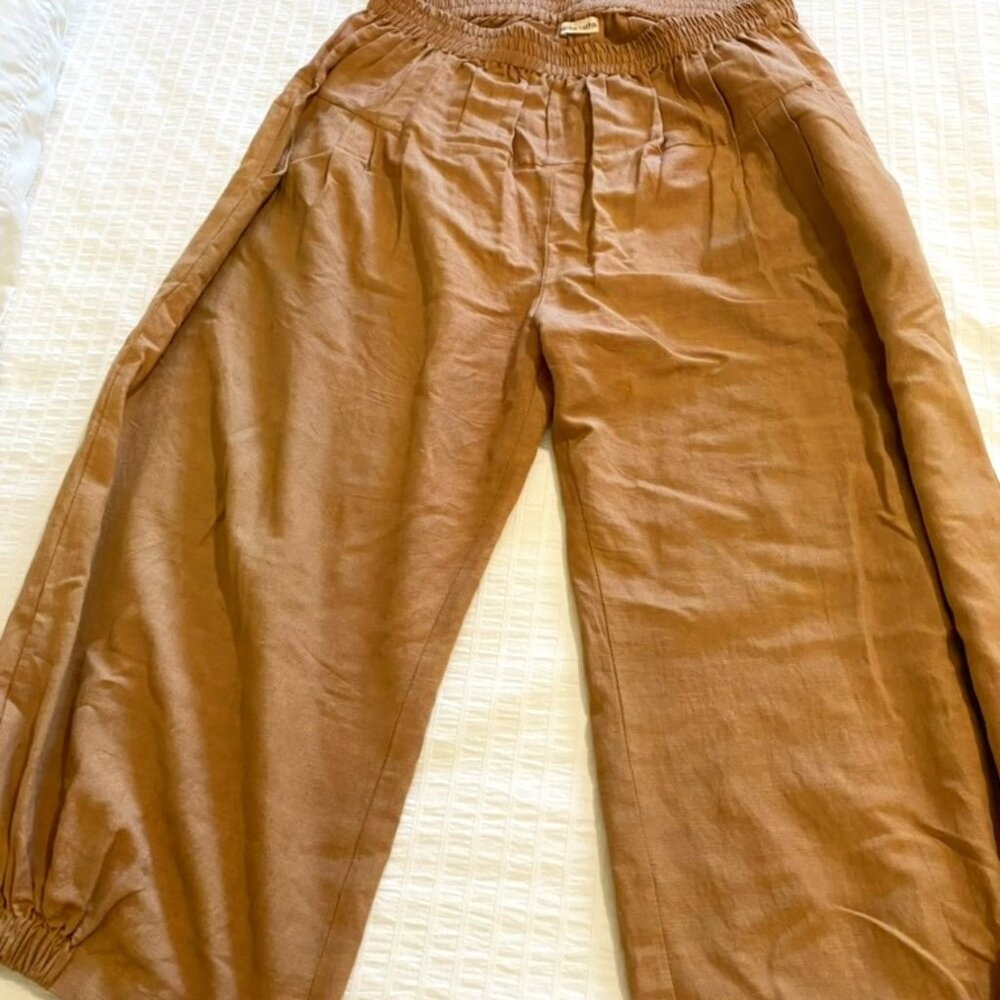 Custom made linen pants